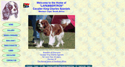 Desktop Screenshot of cavalier.za.net